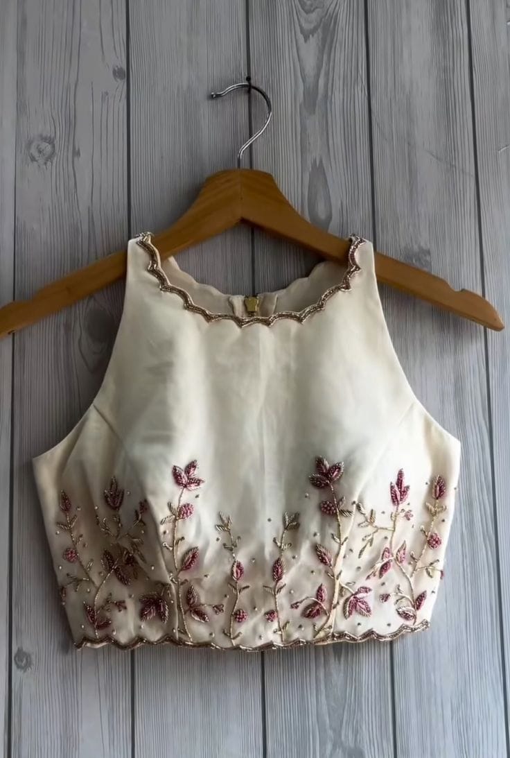 Blingnest Heavy Handcrafted Work Blouse