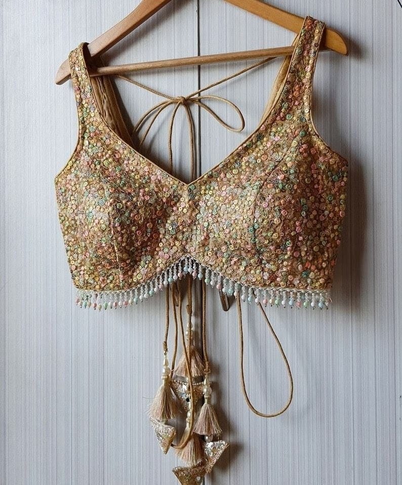 Buy Sequin Embroidered Designer Blouse