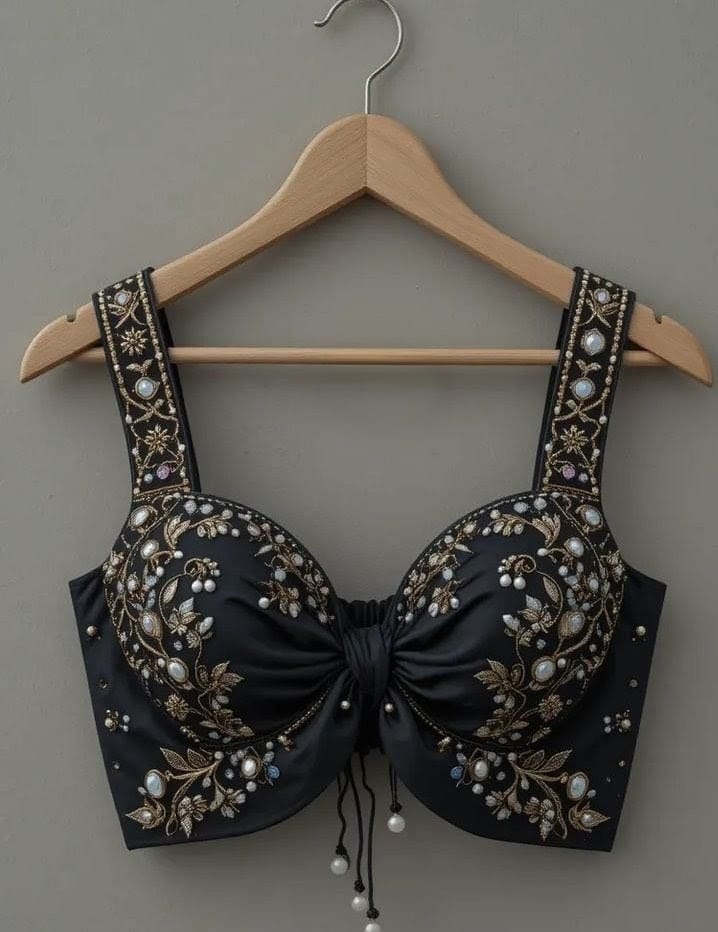 Beautiful Customize Hand Embroidery Work Blouse